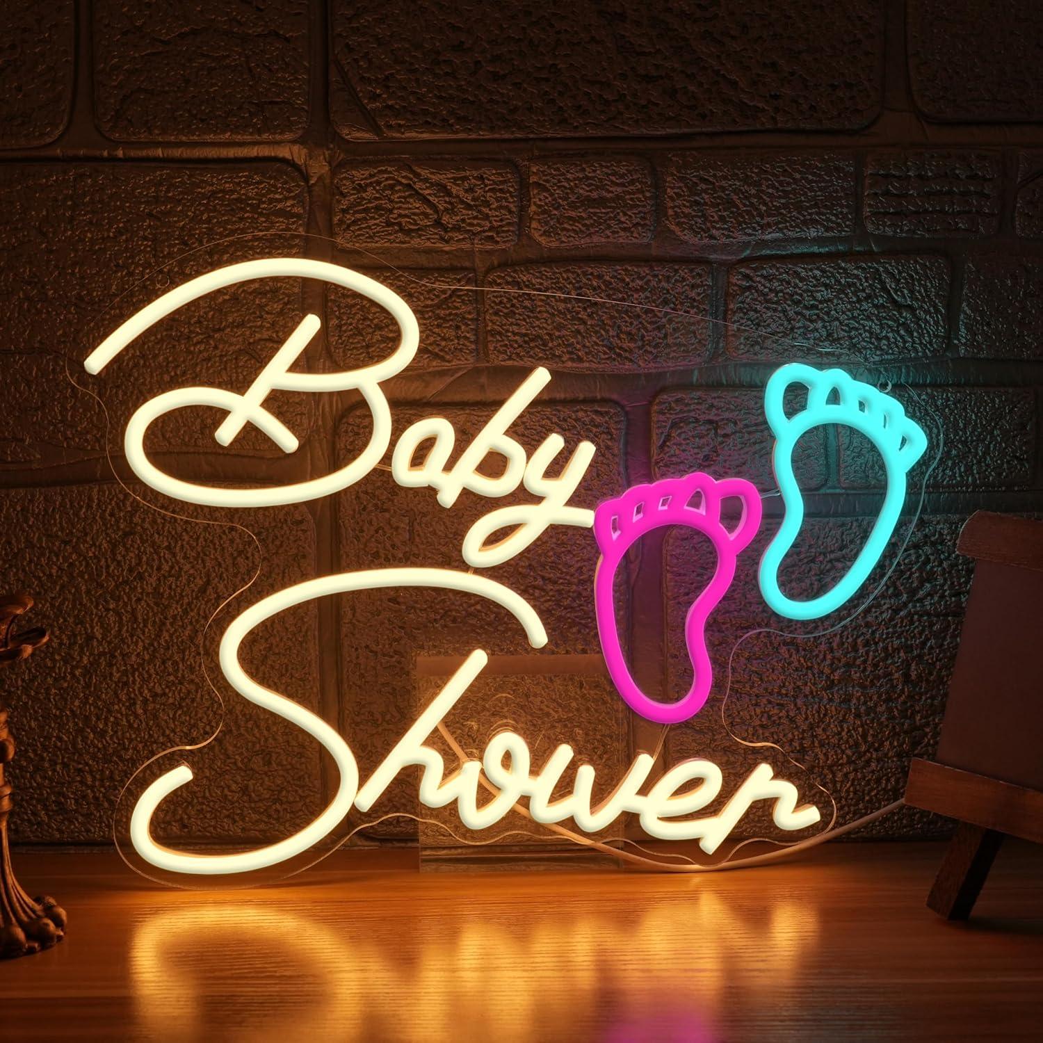 Baby Nursery Wall Lights - Неоновая вывеска для детского праздника с