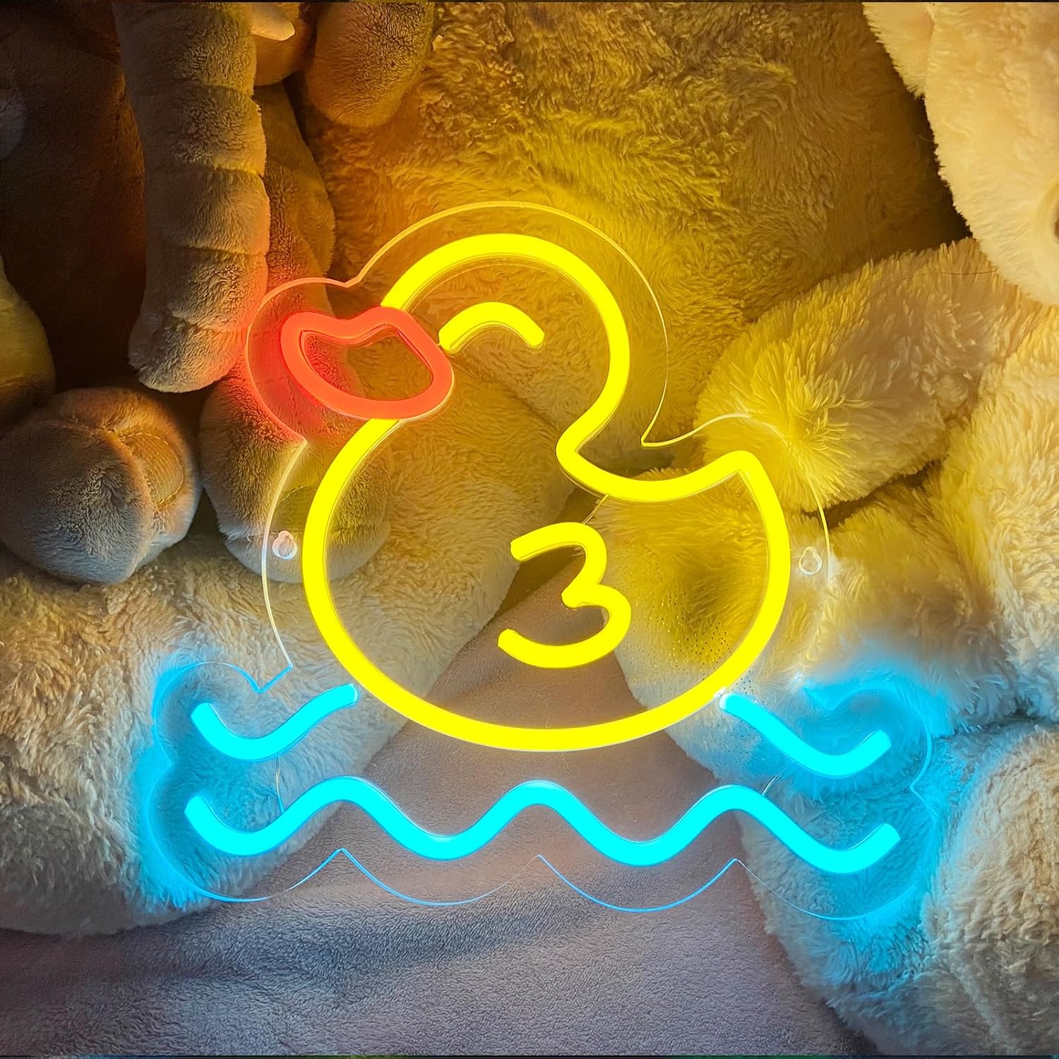 Неоновая вывеска в виде утки,  – обзор и цена Baby Nursery Wall Lights